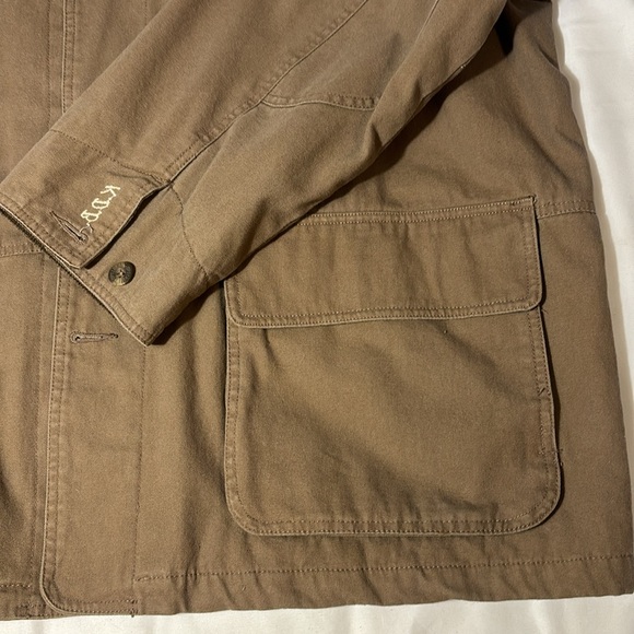 Vintage Dunbrooke Upstream Barn Jacket Corduroy Collar Flannel Lined Size XL - Picture 5 of 14